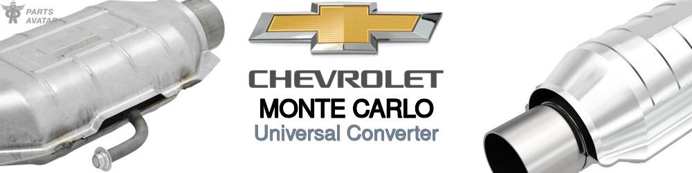 Discover Chevrolet Monte carlo Universal Catalytic Converters For Your Vehicle