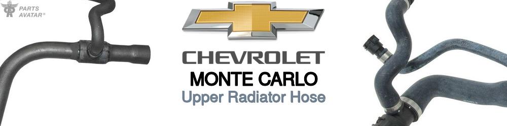 Discover Chevrolet Monte carlo Upper Radiator Hoses For Your Vehicle