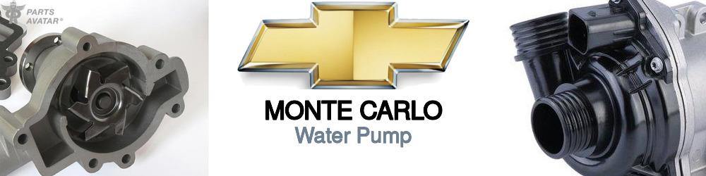 Discover Chevrolet Monte carlo Water Pumps For Your Vehicle