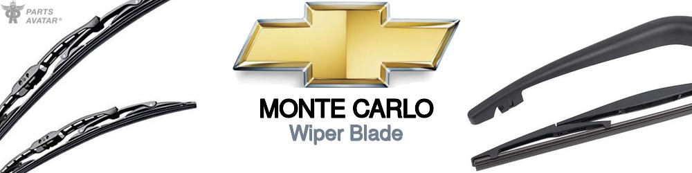 Discover Chevrolet Monte carlo Wiper Blades For Your Vehicle