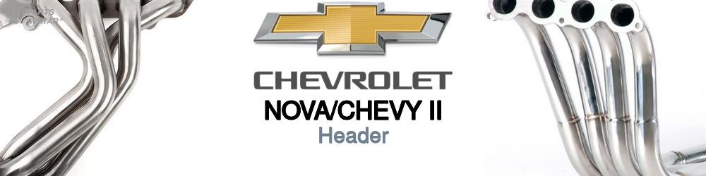 Discover Chevrolet Nova Header For Your Vehicle