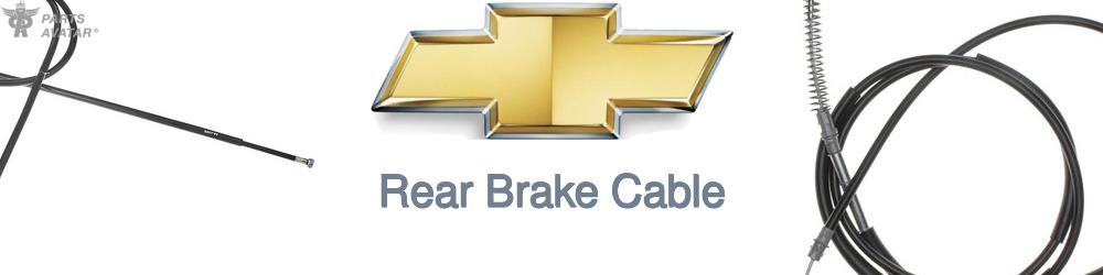 Discover Chevrolet Rear Brake Cable For Your Vehicle