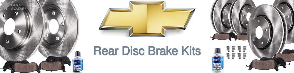 Discover Chevrolet Rear Brake Rotors and Pads For Your Vehicle