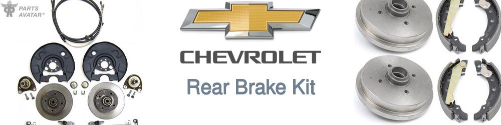 Discover Chevrolet Rear Brake Kit For Your Vehicle