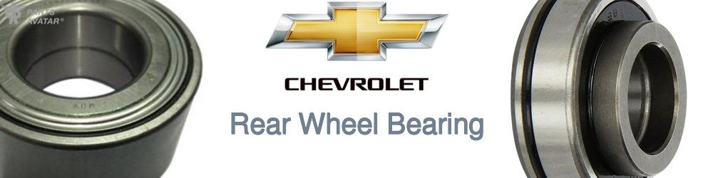 Discover Chevrolet Rear Wheel Bearings For Your Vehicle