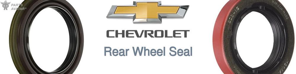 Discover Chevrolet Rear Wheel Bearing Seals For Your Vehicle