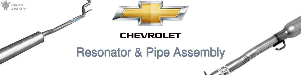 Discover Chevrolet Resonator and Pipe Assemblies For Your Vehicle