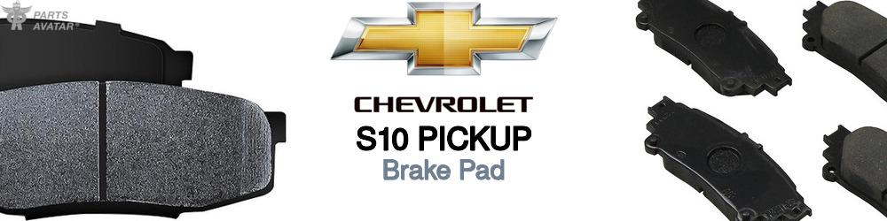 Discover Chevrolet S10 pickup Brake Pads For Your Vehicle