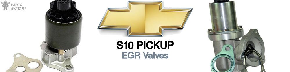 Discover Chevrolet S10 pickup EGR Valves For Your Vehicle