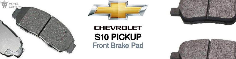 Discover Chevrolet S10 pickup Front Brake Pads For Your Vehicle