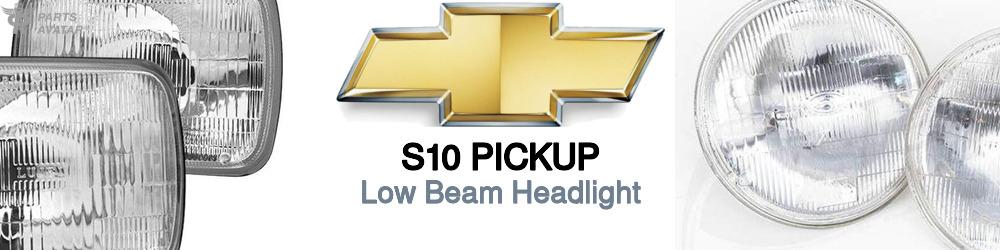 Discover Chevrolet S10 pickup Low Beam Bulbs For Your Vehicle