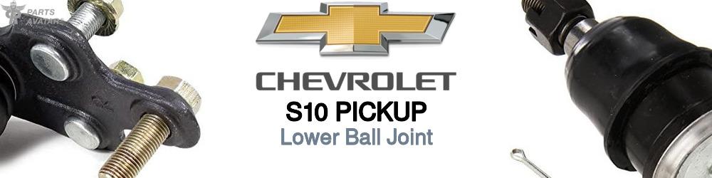Discover Chevrolet S10 pickup Lower Ball Joints For Your Vehicle