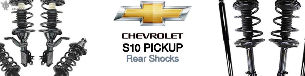 Discover Chevrolet S10 pickup Rear Shocks For Your Vehicle