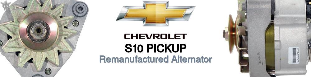 Discover Chevrolet S10 pickup Remanufactured Alternator For Your Vehicle