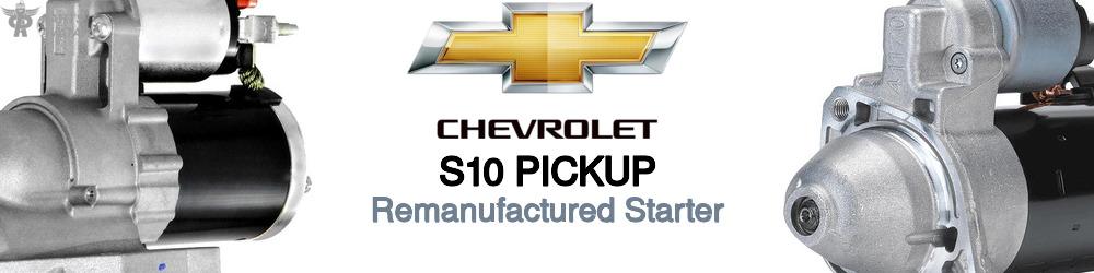 Discover Chevrolet S10 pickup Starter Motors For Your Vehicle
