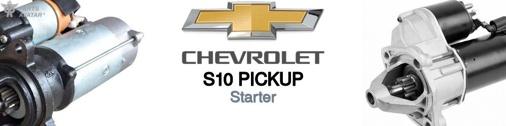 Discover Chevrolet S10 pickup Starters For Your Vehicle