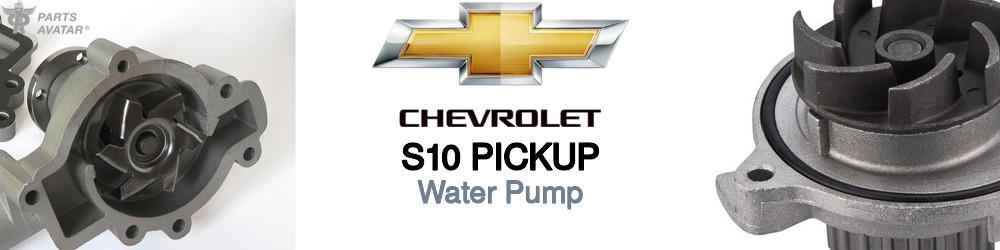 Discover Chevrolet S10 pickup Water Pumps For Your Vehicle