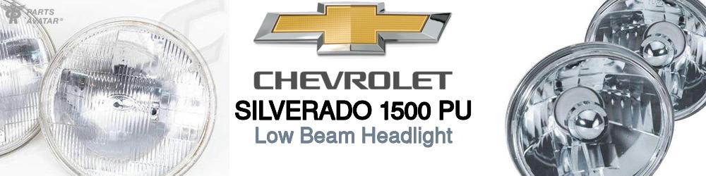 Discover Chevrolet Silverado 1500 pu Low Beam Bulbs For Your Vehicle