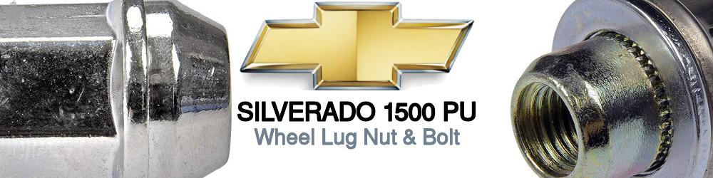 Discover Chevrolet Silverado 1500 pu Wheel Lug Nut & Bolt For Your Vehicle