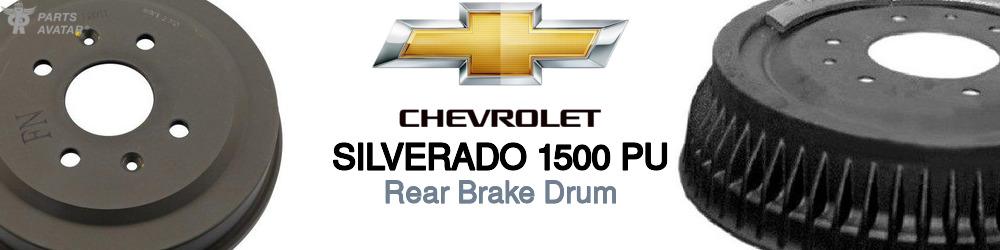 Discover Chevrolet Silverado 1500 pu Rear Brake Drum For Your Vehicle