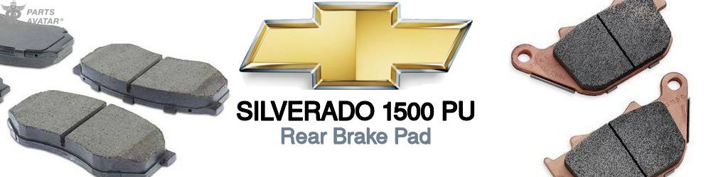 Discover Chevrolet Silverado 1500 pu Rear Brake Pads For Your Vehicle