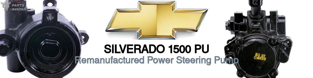 Chevrolet Silverado 1500 Remanufactured Power Steering Pump | PartsAvatar