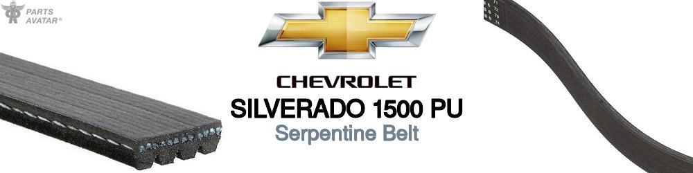 Discover Chevrolet Silverado 1500 pu Serpentine Belts For Your Vehicle
