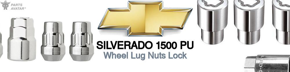 Discover Chevrolet Silverado 1500 pu Wheel Lug Nuts Lock For Your Vehicle