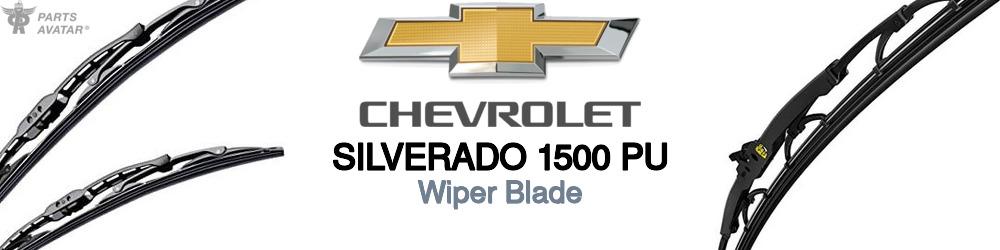 Discover Chevrolet Silverado 1500 pu Wiper Blades For Your Vehicle
