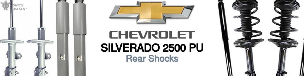 Discover Chevrolet Silverado 2500 pu Rear Shocks For Your Vehicle