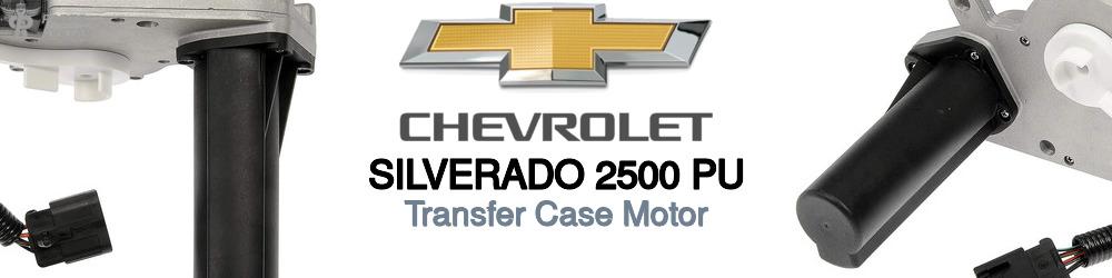 Discover Chevrolet Silverado 2500 pu Transfer Case Motors For Your Vehicle