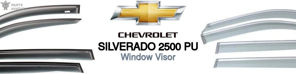 Discover Chevrolet Silverado 2500 pu Window Visors For Your Vehicle