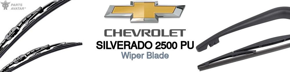 Discover Chevrolet Silverado 2500 pu Wiper Blades For Your Vehicle