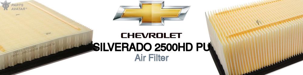 Discover Chevrolet Silverado 2500hd pu Engine Air Filters For Your Vehicle