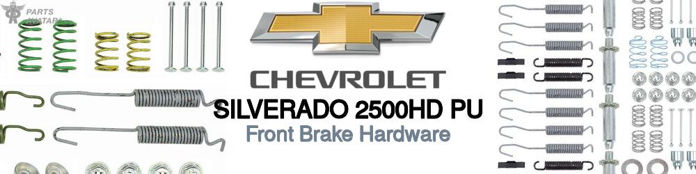 Chevrolet Silverado 2500HD Front Brake Hardware