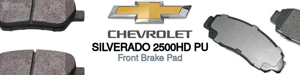 Discover Chevrolet Silverado 2500hd pu Front Brake Pads For Your Vehicle