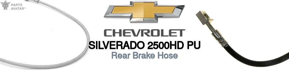 Discover Chevrolet Silverado 2500hd pu Rear Brake Hoses For Your Vehicle