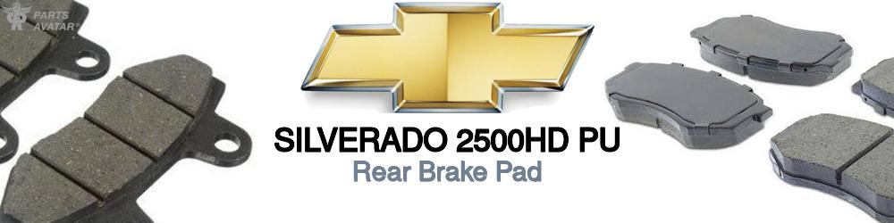 Discover Chevrolet Silverado 2500hd pu Rear Brake Pads For Your Vehicle
