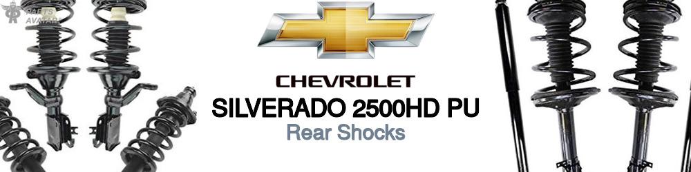 Discover Chevrolet Silverado 2500hd pu Rear Shocks For Your Vehicle