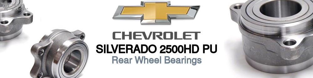 Discover Chevrolet Silverado 2500hd pu Rear Wheel Bearings For Your Vehicle