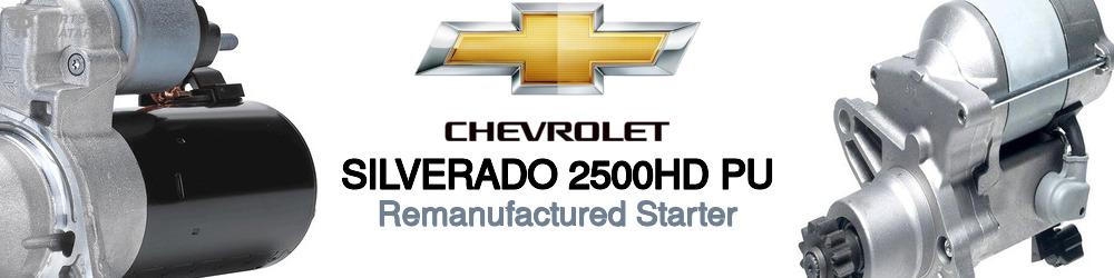 Discover Chevrolet Silverado 2500hd pu Starter Motors For Your Vehicle