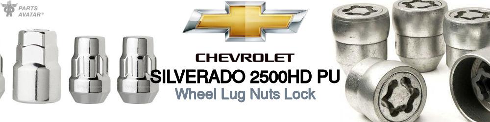 Discover Chevrolet Silverado 2500hd pu Wheel Lug Nuts Lock For Your Vehicle