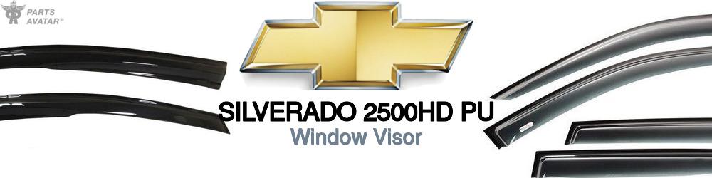 Discover Chevrolet Silverado 2500hd pu Window Visors For Your Vehicle