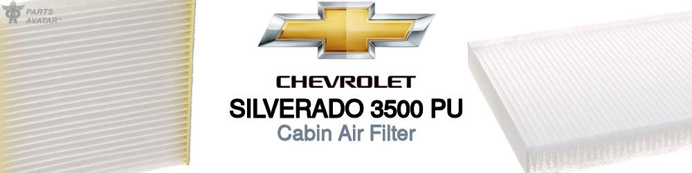 Discover Chevrolet Silverado 3500 pu Cabin Air Filters For Your Vehicle