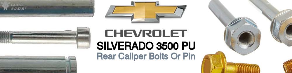 Discover Chevrolet Silverado 3500 pu Caliper Guide Pins For Your Vehicle