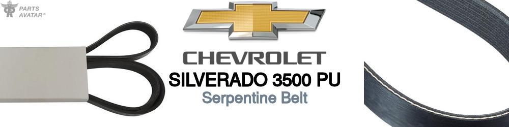 Discover Chevrolet Silverado 3500 pu Serpentine Belts For Your Vehicle