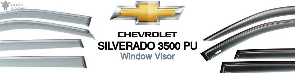 Discover Chevrolet Silverado 3500 pu Window Visors For Your Vehicle