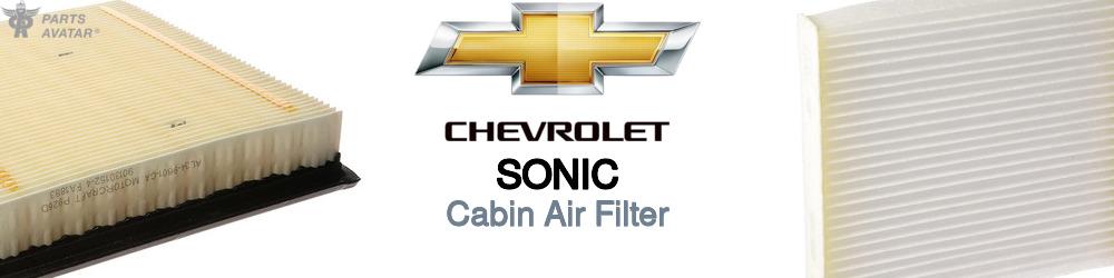 Discover Chevrolet Sonic Cabin Air Filters For Your Vehicle