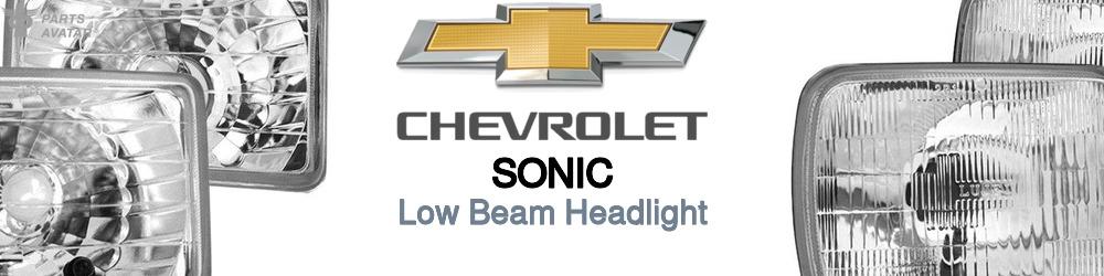 Discover Chevrolet Sonic Low Beam Bulbs For Your Vehicle