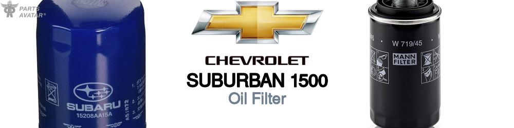 Discover Chevrolet Suburban 1500 Engine Oil Filters For Your Vehicle